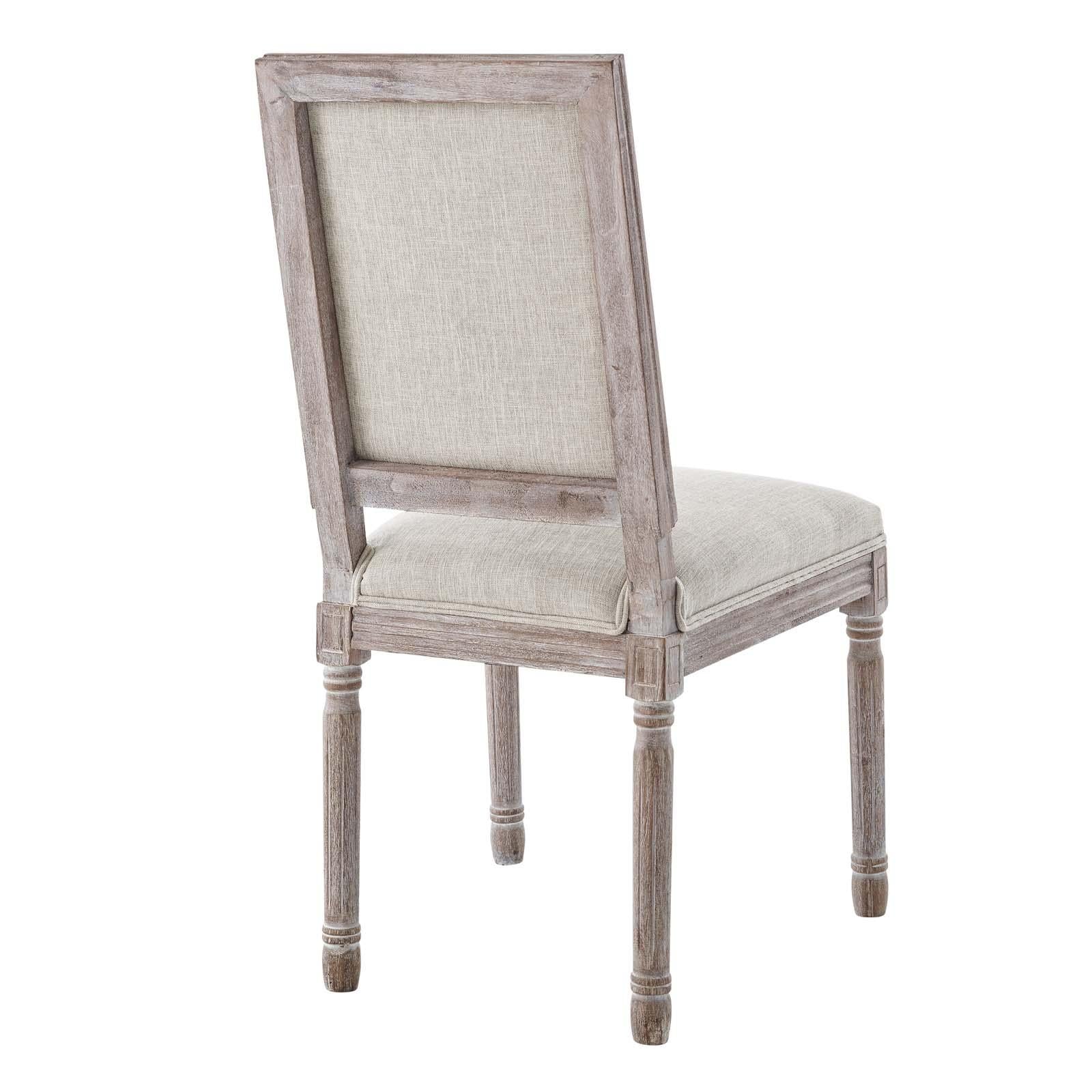 Modway Furniture Modern Court Dining Side Chair Upholstered Fabric Set of 2 - EEI-3500