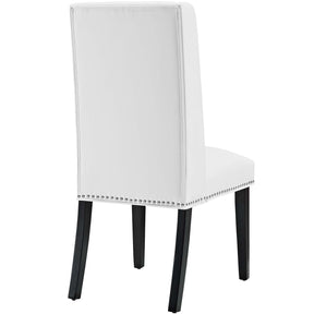 Modway Furniture Modern Baron Dining Chair Vinyl Set of 4 - EEI-3502