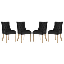 Modway Furniture Modern Pose Dining Chair Performance Velvet Set of 4 - EEI-3505
