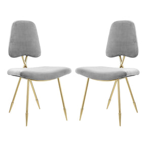Modway Furniture Modern Ponder Dining Side Chair Set of 2 - EEI-3506