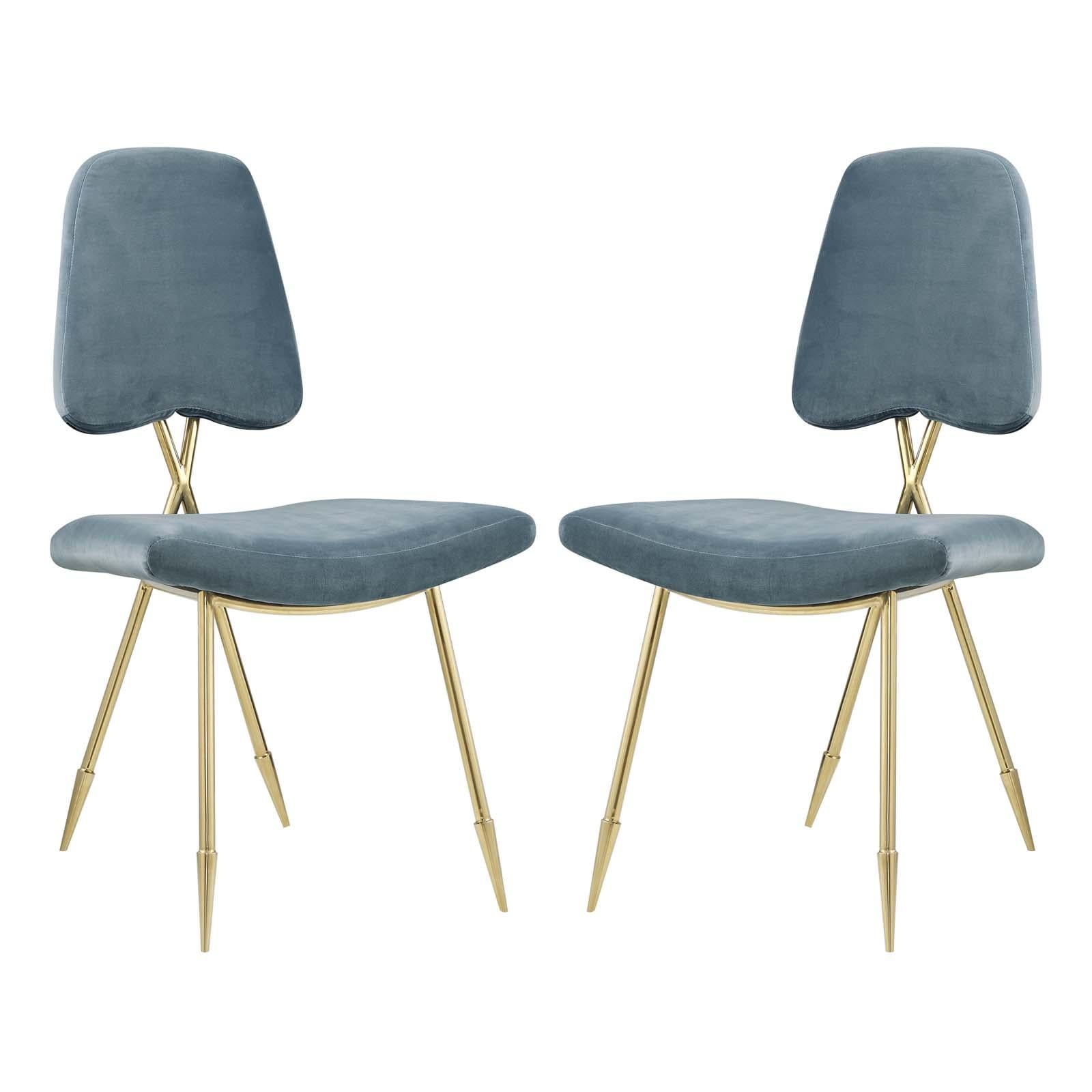 Modway Furniture Modern Ponder Dining Side Chair Set of 2 - EEI-3506