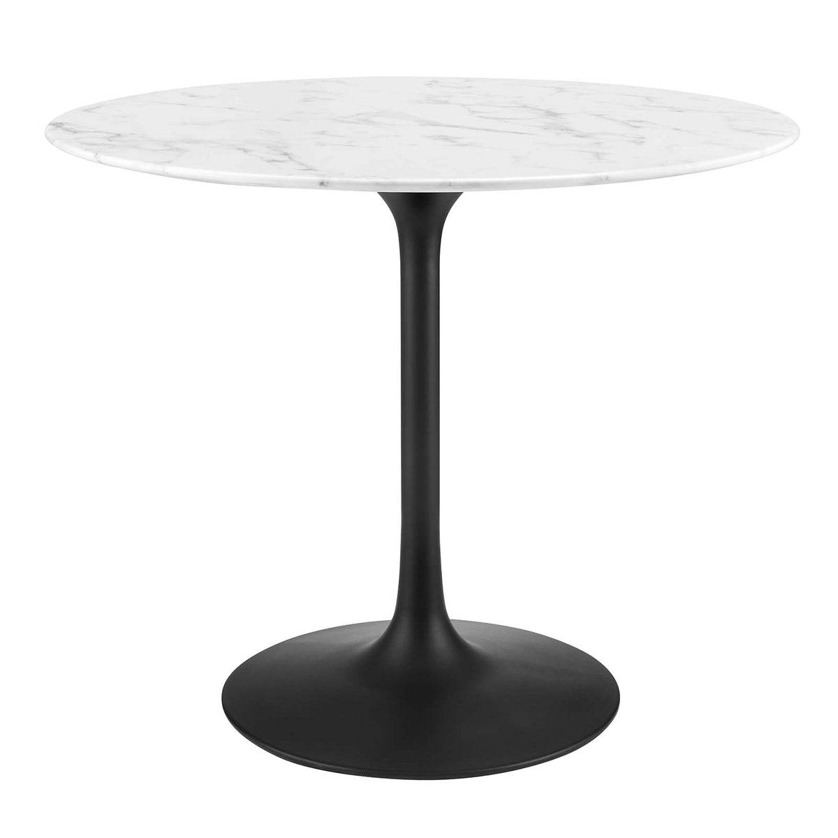 Modway Furniture Modern Lippa 36" Round Artificial Marble Dining Table - EEI-3516