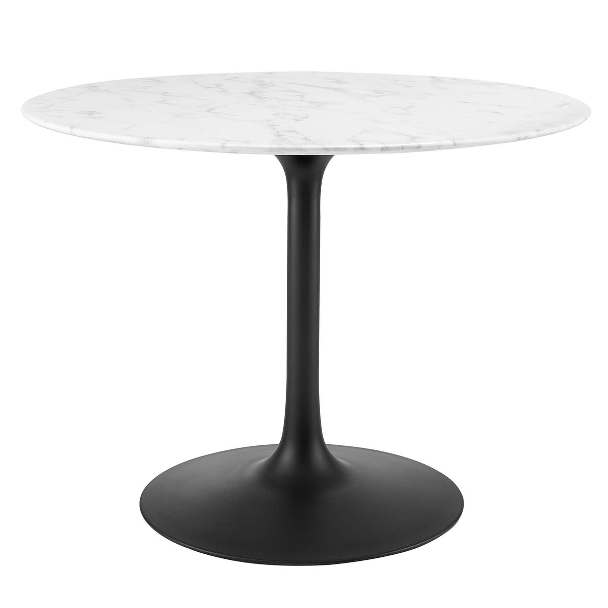 Modway Furniture Modern Lippa 40" Round Artificial Marble Dining Table - EEI-3526
