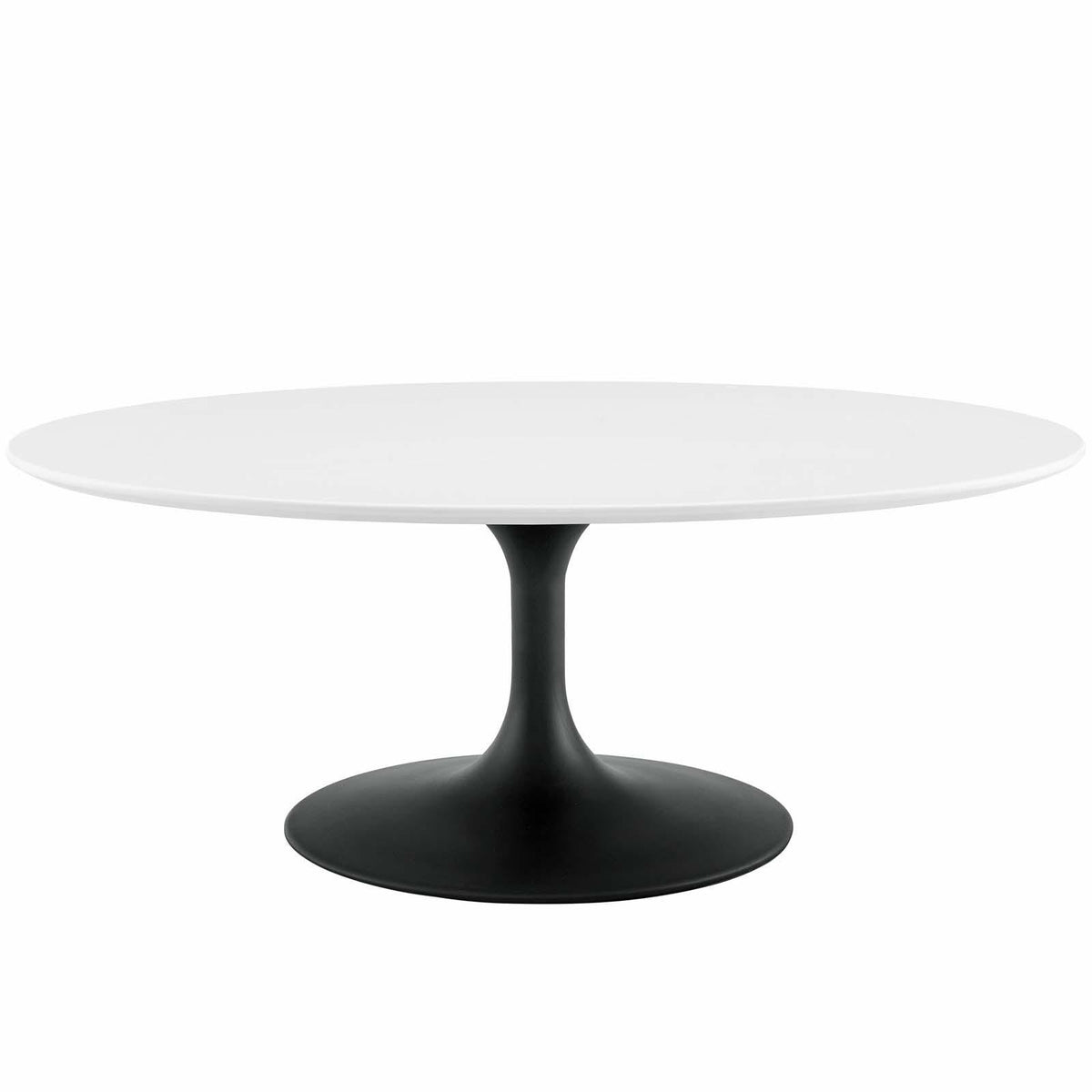 Modway Furniture Modern Lippa 42" Oval-Shaped Wood Coffee Table - EEI-3533