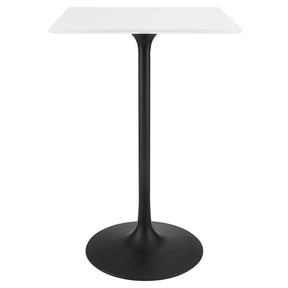 Modway Furniture Modern Lippa 28" Square Wood Top Bar Table - EEI-3546