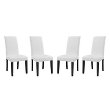 Modway Furniture Modern Parcel Dining Side Chair Vinyl Set of 4 - EEI-3554