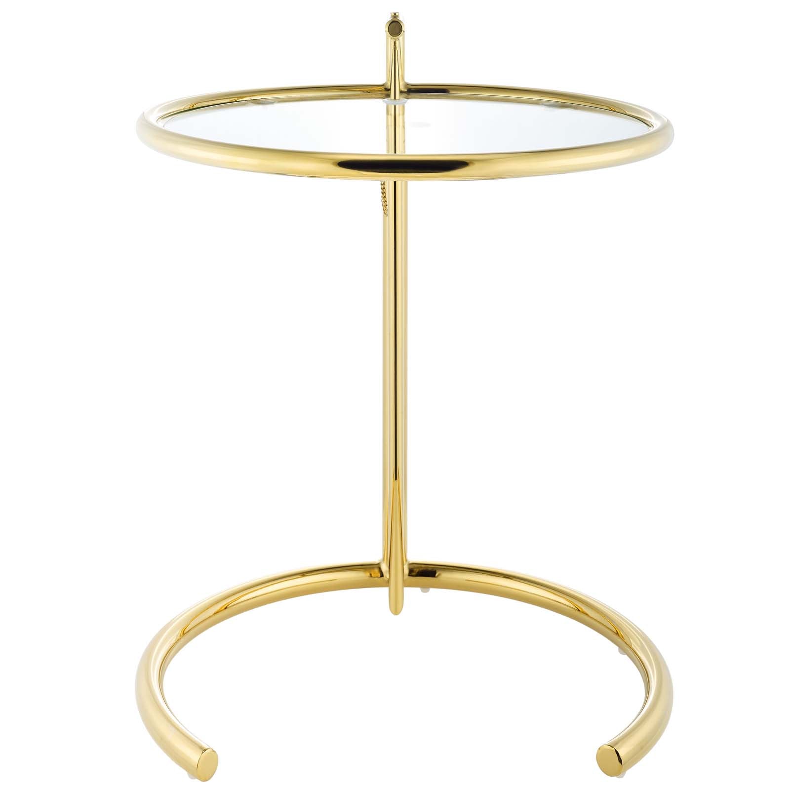 Modway Furniture Modern Eileen Gold Stainless Steel End Table - EEI-3580