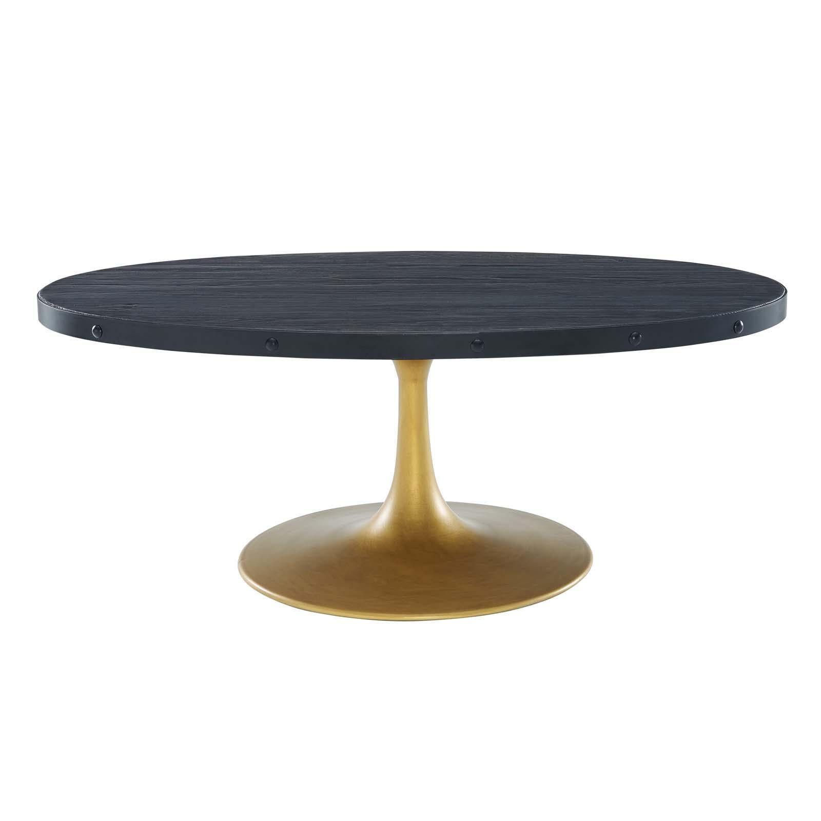 Modway Furniture Modern Drive Wood Top Coffee Table - EEI-3592