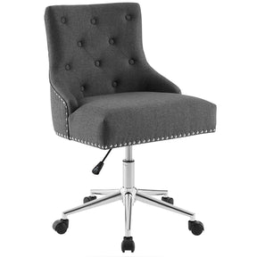 Modway Furniture Modern Regent Tufted Button Swivel Upholstered Fabric Office Chair - EEI-3609