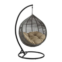 Modway Furniture Modern Garner Teardrop Outdoor Patio Swing Chair - EEI-3614