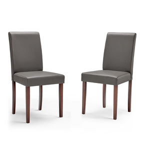 Modway Furniture Modern Prosper Faux Leather Dining Side Chair Set of 2 - EEI-3617