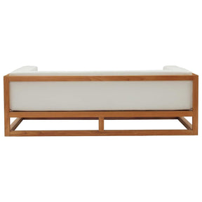 Modway Furniture Modern Newbury 4 Piece Outdoor Patio Premium Grade A Teak Wood Set - EEI-3620