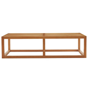 Modway Furniture Modern Newbury 4 Piece Outdoor Patio Premium Grade A Teak Wood Set - EEI-3623