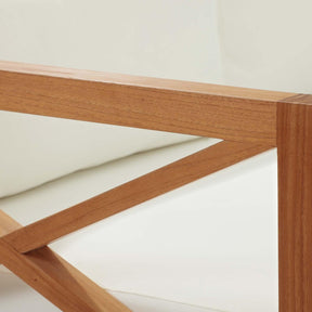 Modway Furniture Modern Northlake 3 Piece Outdoor Patio Premium Grade A Teak Wood Set - EEI-3628