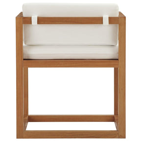 Modway Furniture Modern Newbury 7 Piece Outdoor Patio Premium Grade A Teak Wood Set - EEI-3650