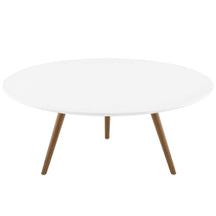 Modway Furniture Modern Lippa 36" Round Wood Top Coffee Table with Tripod Base - EEI-3659