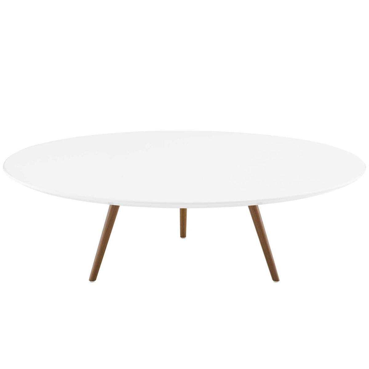 Modway Furniture Modern Lippa 47" Round Wood Top Coffee Table with Tripod Base - EEI-3667