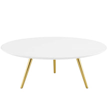 Modway Furniture Modern Lippa 40" Round Wood Top Coffee Table with Tripod Base - EEI-3670