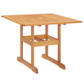Modway Furniture Modern Hatteras 36" Square Outdoor Patio Eucalyptus Wood Dining Table - EEI-3674