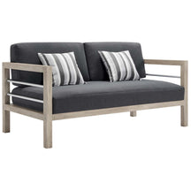 Modway Furniture Modern Wiscasset Outdoor Patio Acacia Wood Loveseat - EEI-3684