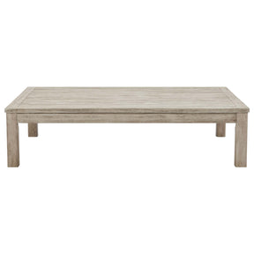 Modway Furniture Modern Wiscasset Outdoor Patio Acacia Wood Coffee Table - EEI-3685