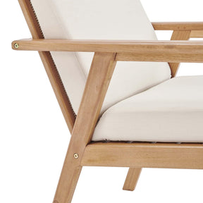 Modway Furniture Modern Vero Ash Wood Outdoor Patio Armchair - EEI-3706