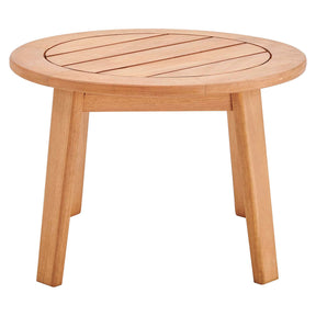 Modway Furniture Modern Vero Ash Wood Outdoor Patio Side End Table - EEI-3707