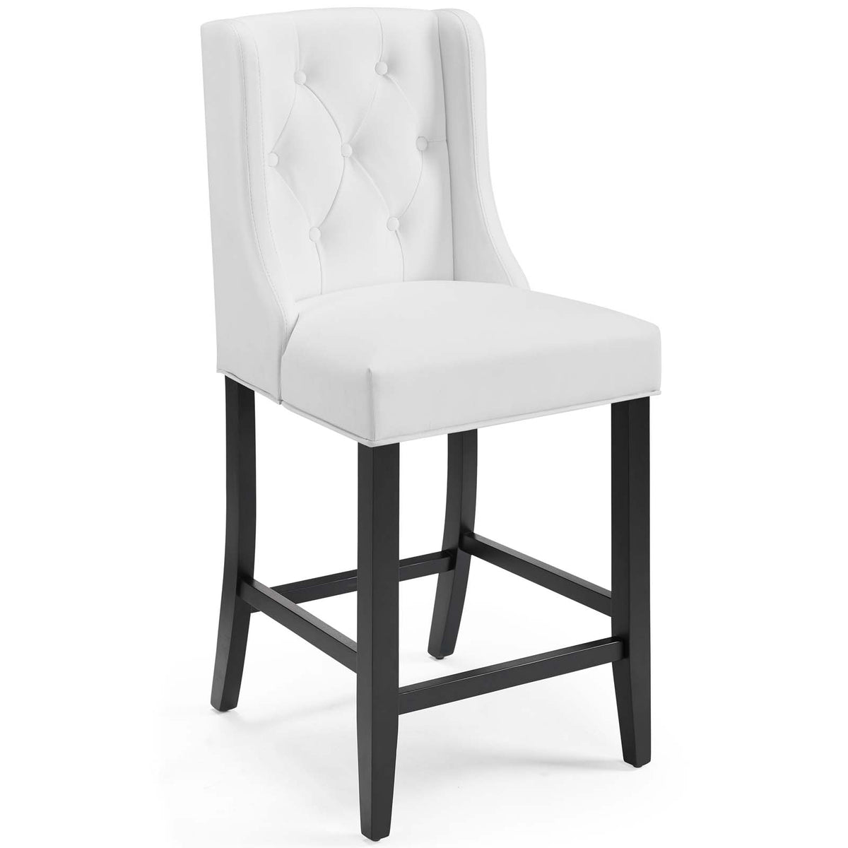 Modway Furniture Modern Baronet Tufted Button Faux Leather Counter Stool - EEI-3740
