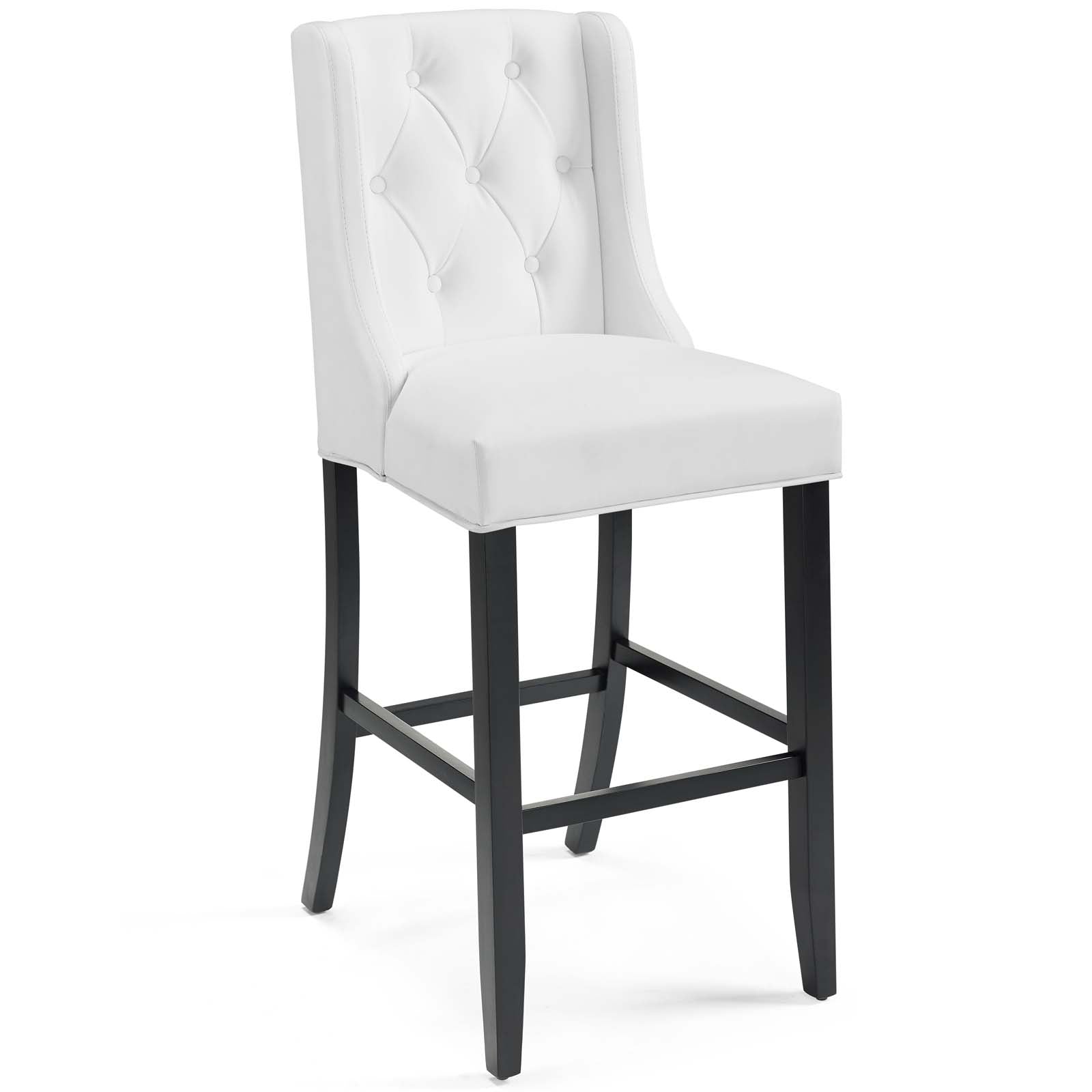 Modway Furniture Modern Baronet Tufted Button Faux Leather Bar Stool - EEI-3742