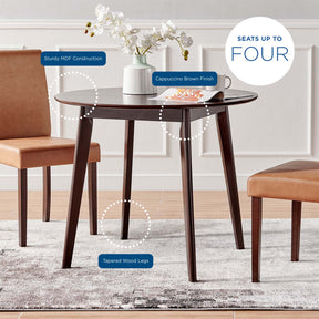 Modway Furniture Modern Vision 35" Round Dining Table - EEI-3749