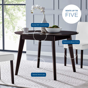 Modway Furniture Modern Vision 45" Round Dining Table - EEI-3751