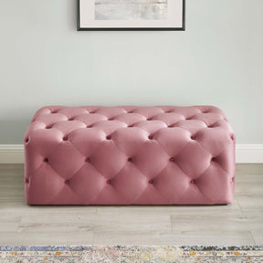 Modway Furniture Modern Amour 48" Tufted Button Entryway Performance Velvet Bench - EEI-3768