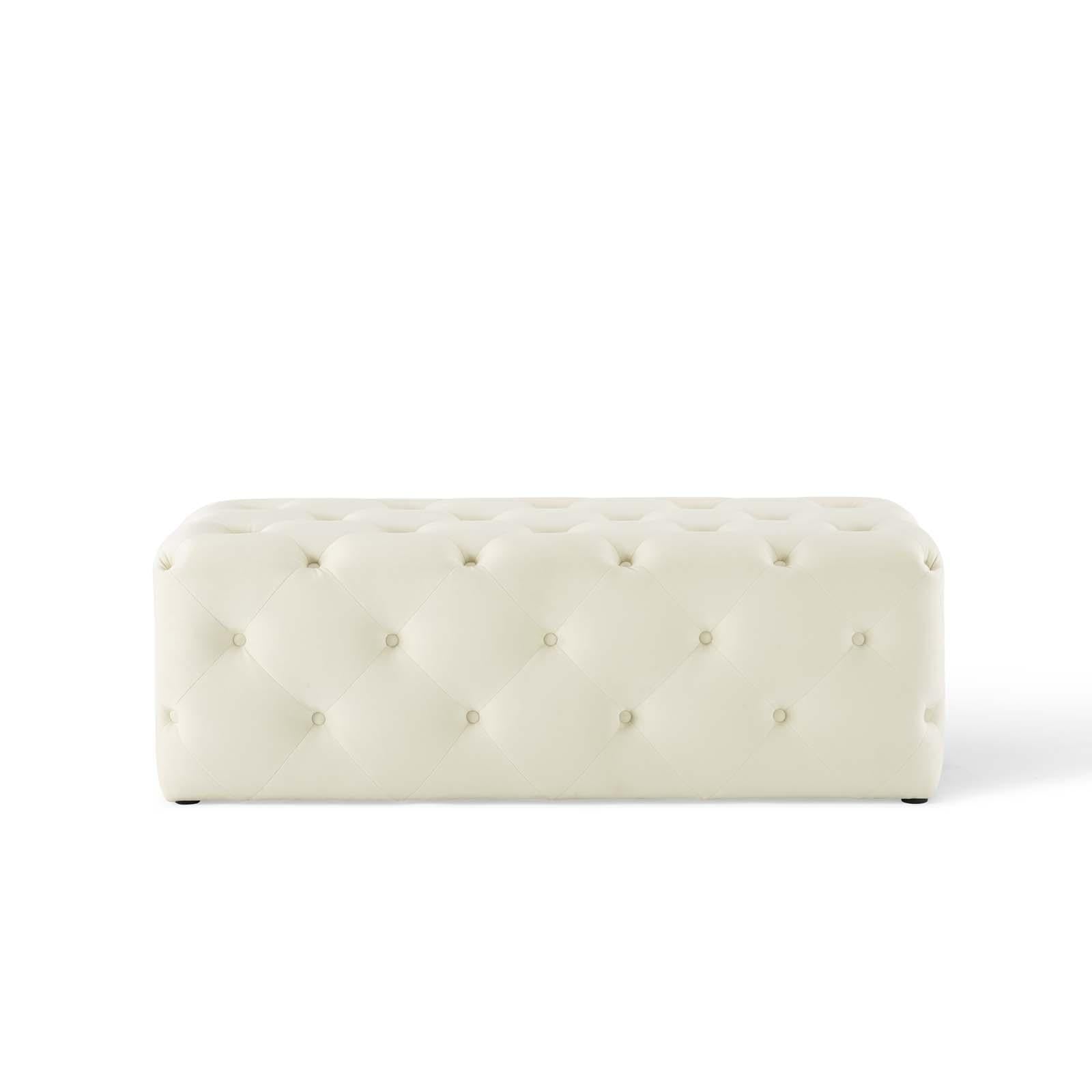 Modway Furniture Modern Amour 48" Tufted Button Entryway Performance Velvet Bench - EEI-3768