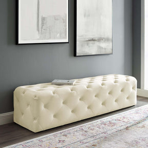 Modway Furniture Modern Amour 72" Tufted Button Entryway Performance Velvet Bench - EEI-3772
