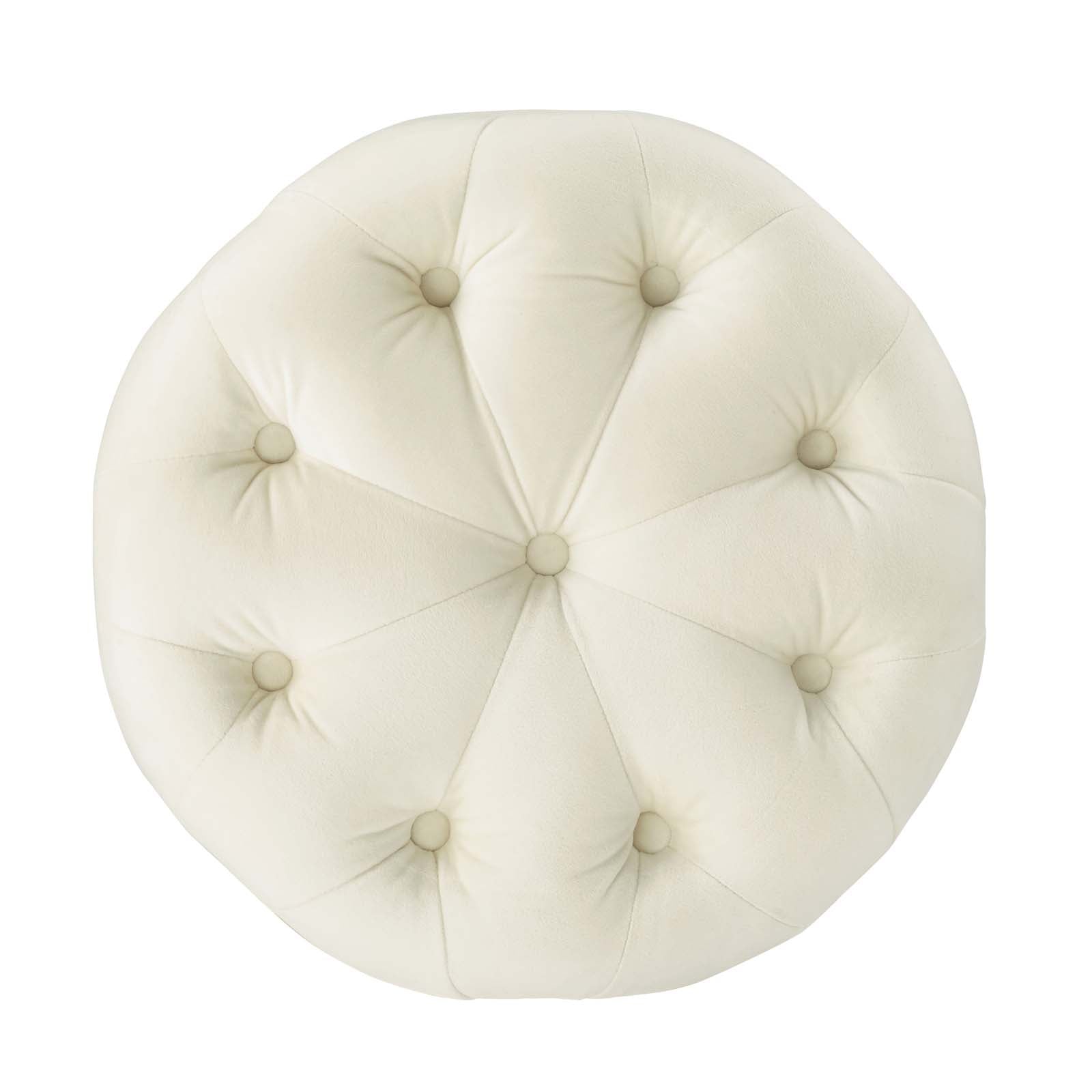 Modway Furniture Modern Amour Tufted Button Round Performance Velvet Ottoman - EEI-3778