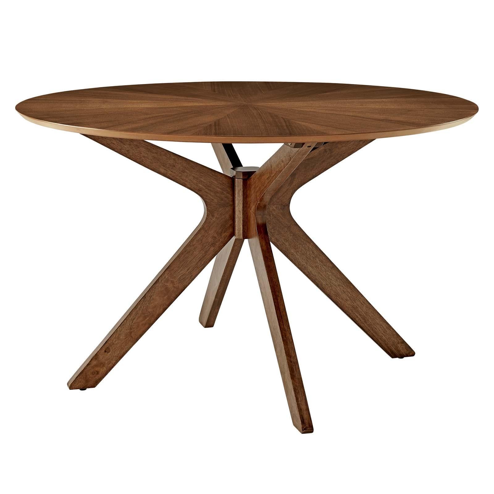 Modway Furniture Modern Crossroads 47" Round Wood Dining Table - EEI-3847