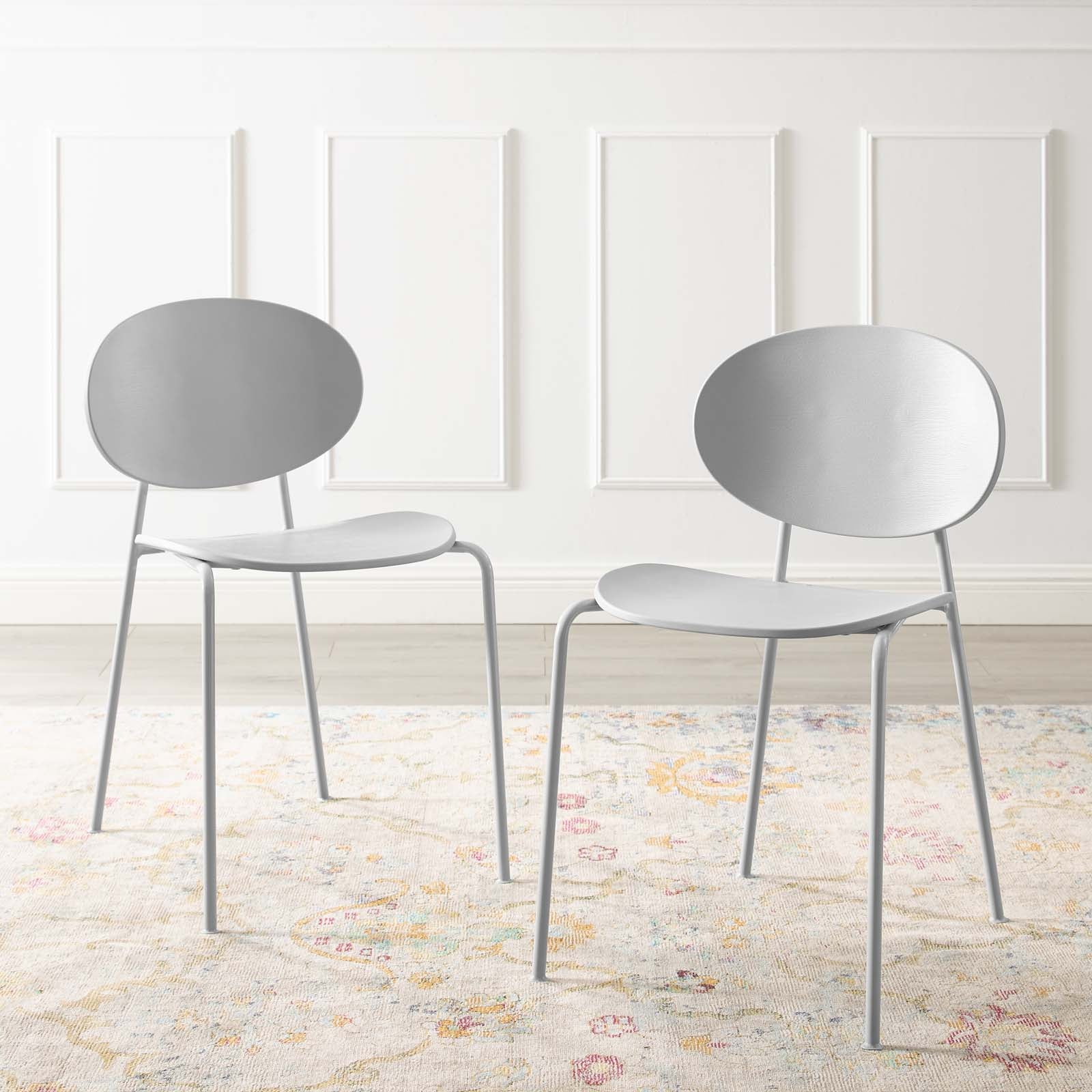 Modway Furniture Modern Palette Dining Side Chair Set of 2 - EEI-3902