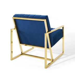 Modway Furniture Modern Inspire Channel Tufted Performance Velvet Armchair - EEI-3914