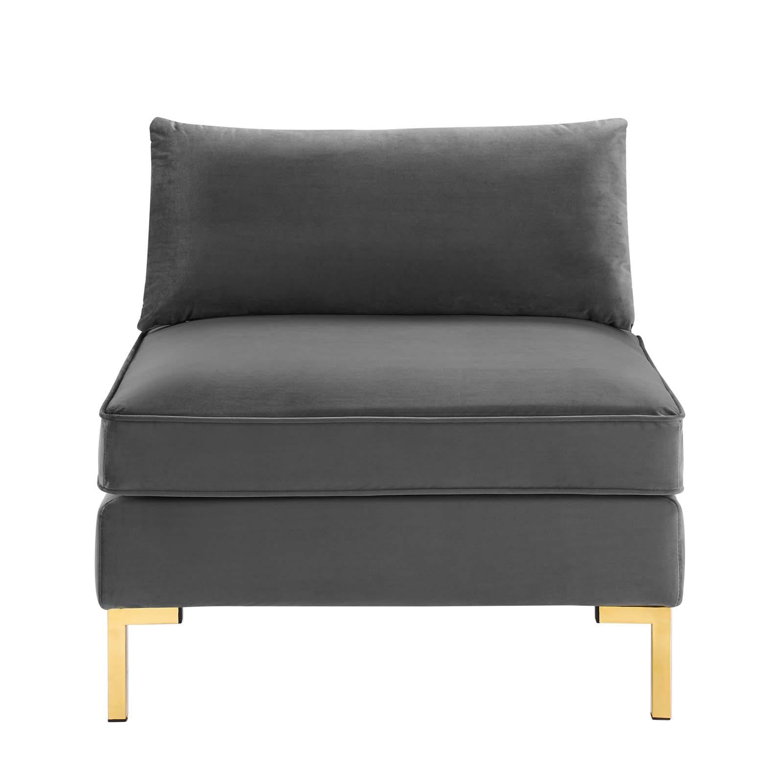Modway Furniture Modern Ardent Performance Velvet Armless Chair - EEI-3986
