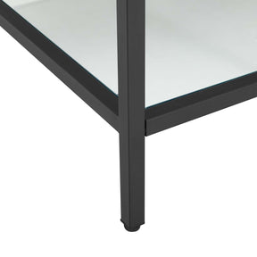 Modway Furniture Modern Kingsley 50" Black Stainless Steel Bathroom Vanity - EEI-4000