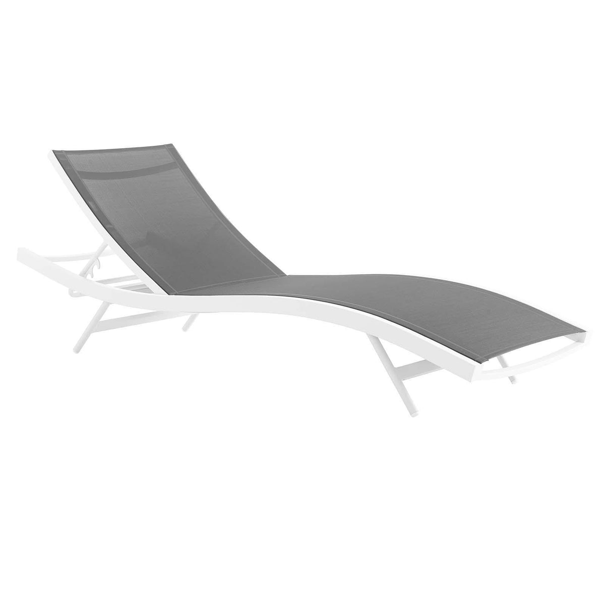 Modway Furniture Modern Glimpse Outdoor Patio Mesh Chaise Lounge Set of 2 - EEI-4038