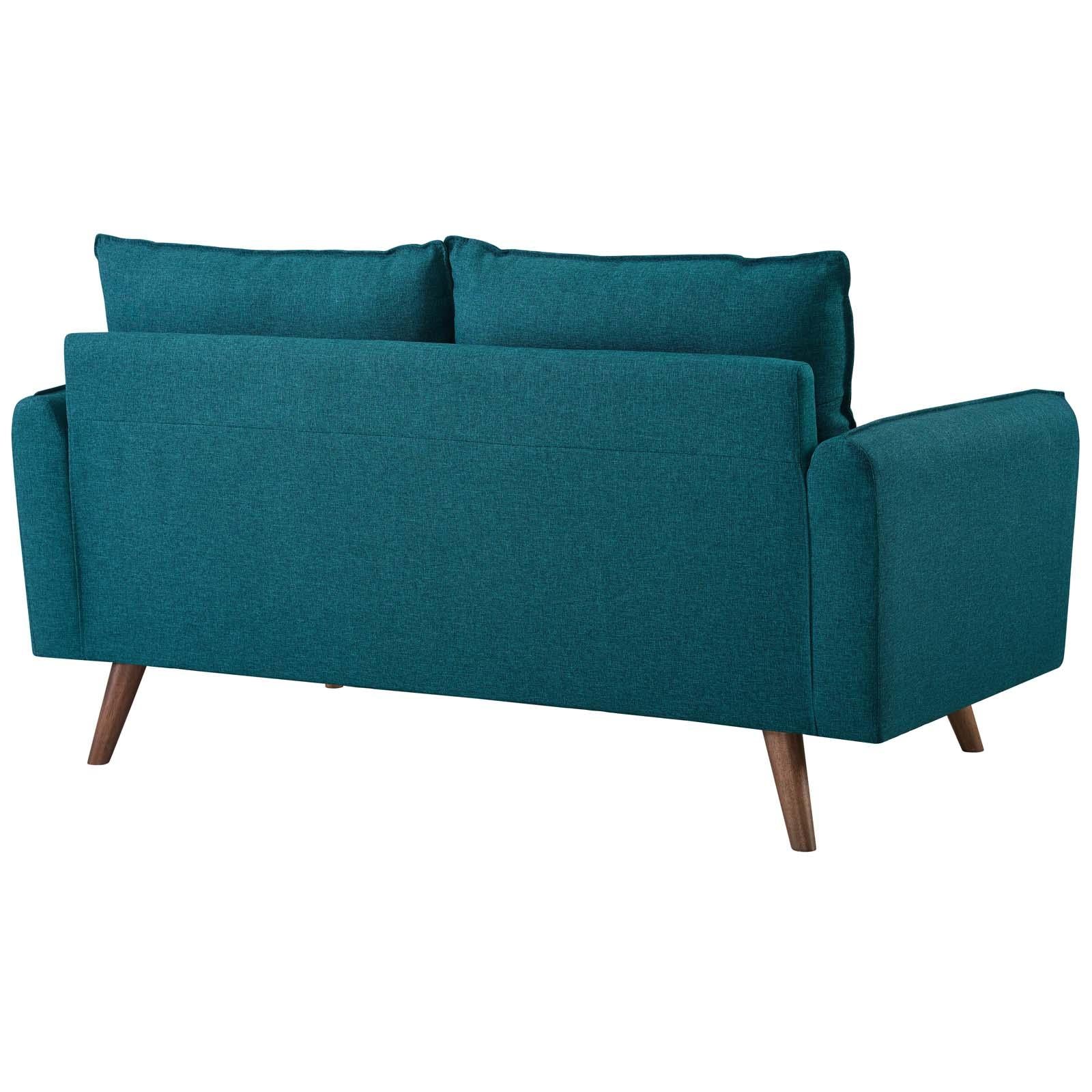 Modway Furniture Modern Revive Upholstered Fabric Sofa and Loveseat Set - EEI-4047