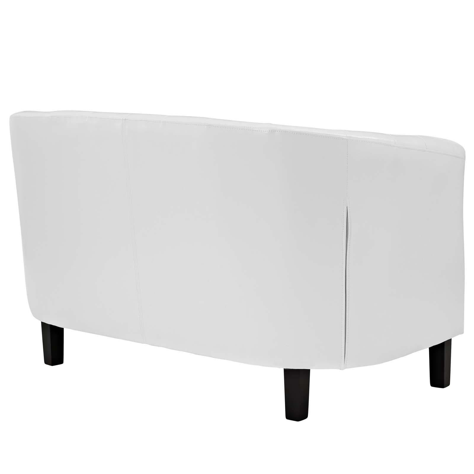 Modway Furniture Modern Prospect Upholstered Vinyl Loveseat and Armchair Set - EEI-4108
