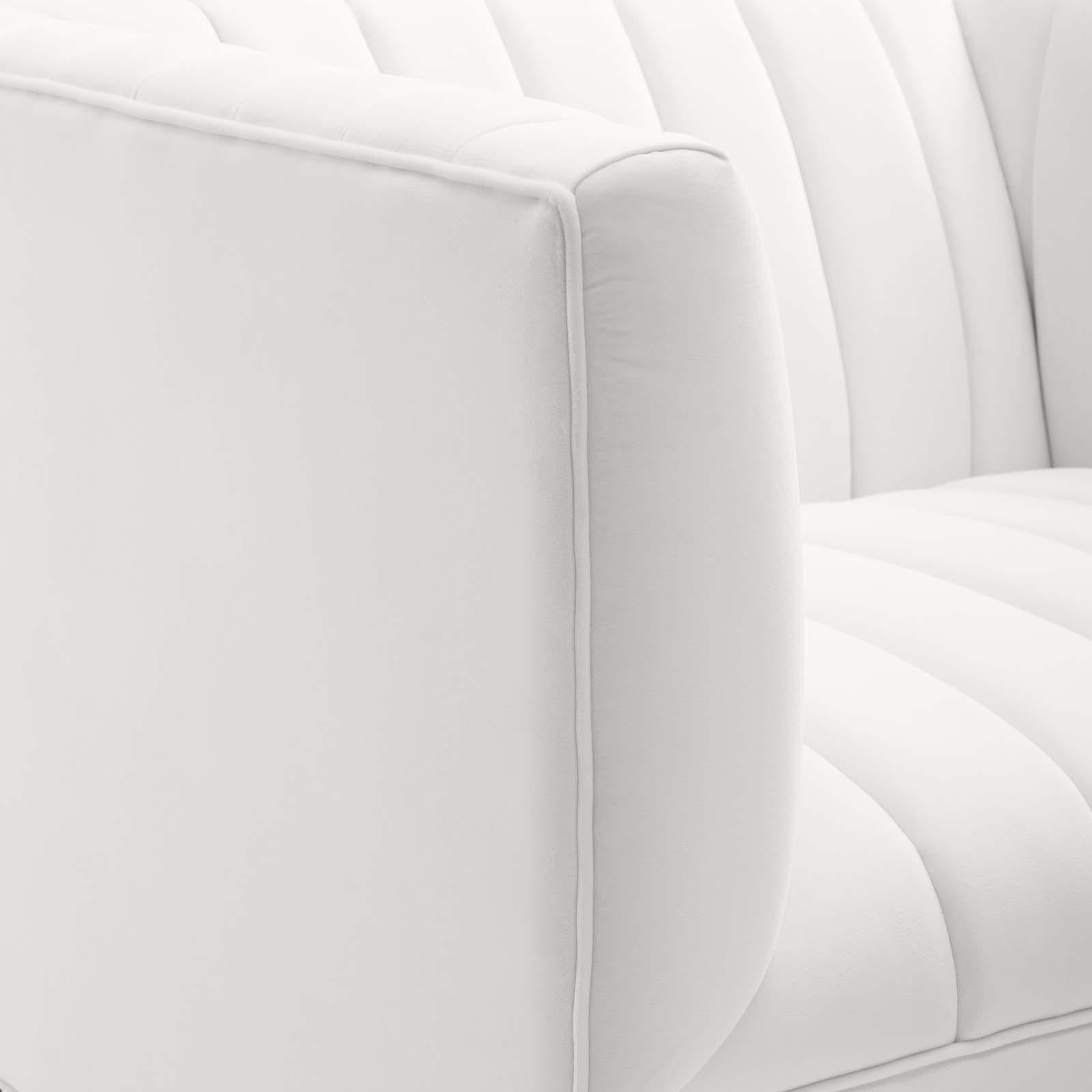 Modway Furniture Modern Shift Channel Tufted Performance Velvet Armchair - EEI-4130