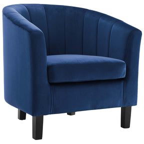 Modway Furniture Modern Prospect Channel Tufted Performance Velvet Loveseat and Armchair Set - EEI-4146
