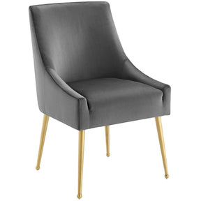 Modway Furniture Modern Discern Upholstered Performance Velvet Dining Chair Set of 2 - EEI-4148