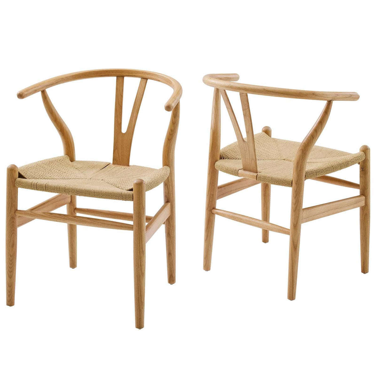 Modway Furniture Modern Amish Wood Dining Armchair Set of 2 - EEI-4164