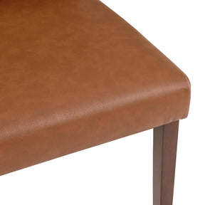 Modway Furniture Modern Prosper 7 Piece Faux Leather Dining Set - EEI-4182