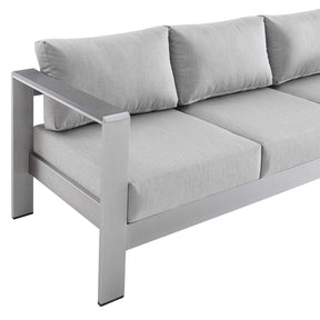 Modway Furniture Modern Shore Sunbrella® Fabric Aluminum Outdoor Patio Sofa - EEI-4228
