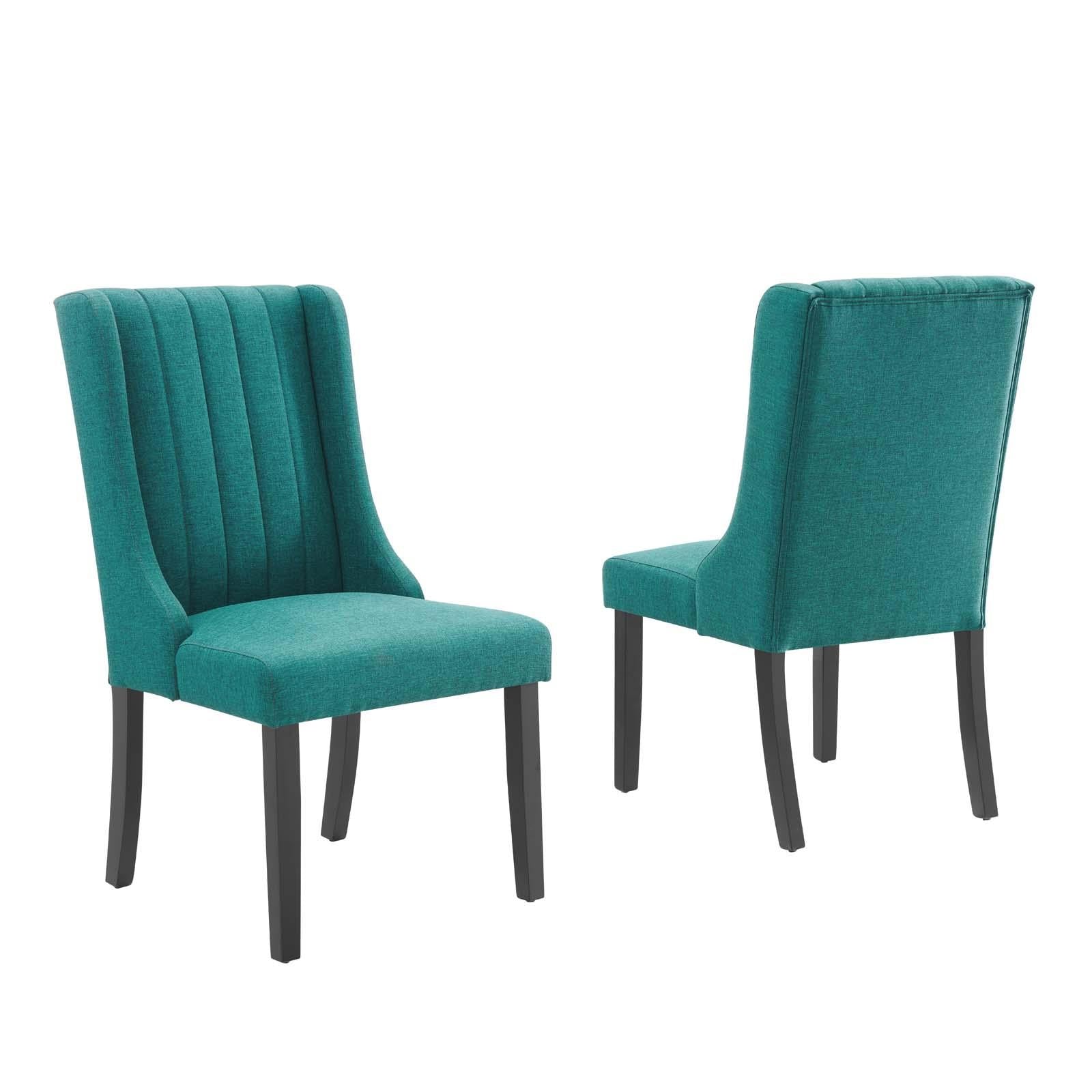 Modway Furniture Modern Renew Parsons Fabric Dining Side Chairs - Set of 2 - EEI-4245